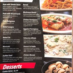 Little Maria's Pizza & Subs - Pasta and Desserts!
