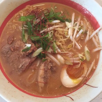 Ramen Wasabi - Spicy roasted garlic miso ramen - Ramen Near Me - Chicago, Illinois