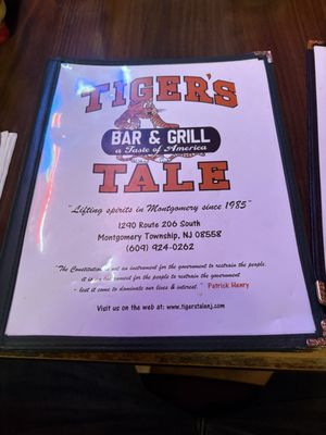 The Tiger's Tale by null