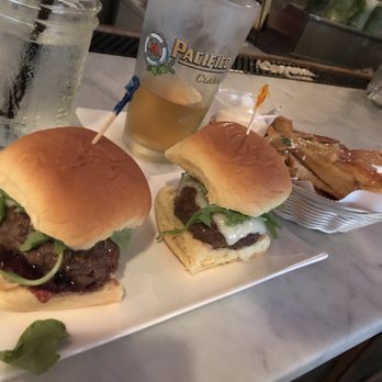 The Lexington Social - Anderson Gose Sour, Beef Sliders, and Garlic Fries. You don't order all this, shame! - Tapas Bars Near Me - New York, New York The Lexington Social - Anderson Gose Sour, Beef Sliders, and Garlic Fries. You don't order all this, shame! - Tapas Bars Near Me - New York, New York