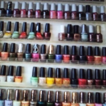 Colour Nails Spa - Many different colors, styles, brands of polish to choose from. They also have more on the other sides. Good selection of polishes. - Nail Salons Near Me - Los Angeles, California