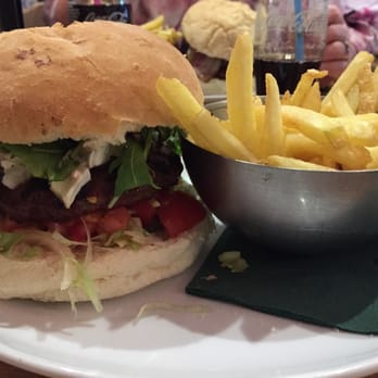 Atomic Burger - The Messy Jessie (goats cheese, red onion marmalade and rocket) - Burgers Near Me - Bristol, BST