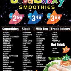 Boba Galaxy at the West Oaks Mall
Delicious Boba Tea and Best Fresh Fruit Smoothies