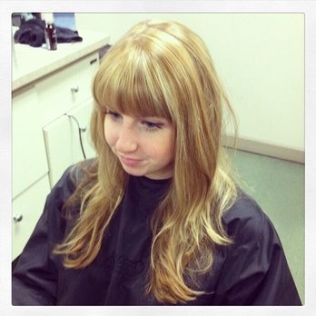 Matthews Salon - Warm Blonde Highlights  Stylist : Kirsten - Hair Salons Near Me - Syracuse, New York