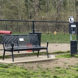 Enumclaw Dog Park - Bench & clean up station