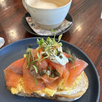 Fig & Ginger - The Ocean House Toast with Macchiato - Breakfast & Brunch Near Me - Honolulu, Hawaii Fig & Ginger - The Ocean House Toast with Macchiato - Breakfast & Brunch Near Me - Honolulu, Hawaii