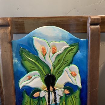 El Toro Viejo - Painted chair - Mexican Near Me - Logan, Utah El Toro Viejo - Painted chair - Mexican Near Me - Logan, Utah