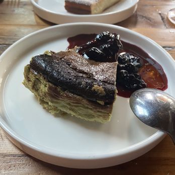 Motte Restaurant And Bar - Matcha basque cheesecake - Korean Near Me - Baltimore, Maryland Motte Restaurant And Bar - Matcha basque cheesecake - Korean Near Me - Baltimore, Maryland