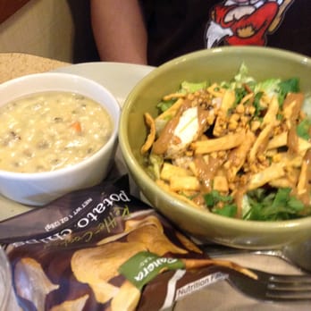 Panera Bread - Cream of Chicken & Wild Rice Soup and Thai Chicken Salad - Sandwiches Near Me - Pinole, California Panera Bread - Cream of Chicken & Wild Rice Soup and Thai Chicken Salad - Sandwiches Near Me - Pinole, California