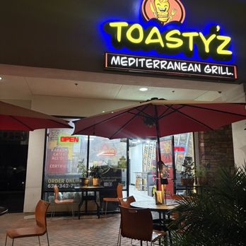 Toastyz Mediterranean Grill - I had dinner outside at 10pm. It was such a lovely night with delicious food! It was a vibe - Mediterranean Near Me - Glendora, California Toastyz Mediterranean Grill - I had dinner outside at 10pm. It was such a lovely night with delicious food! It was a vibe - Mediterranean Near Me - Glendora, California