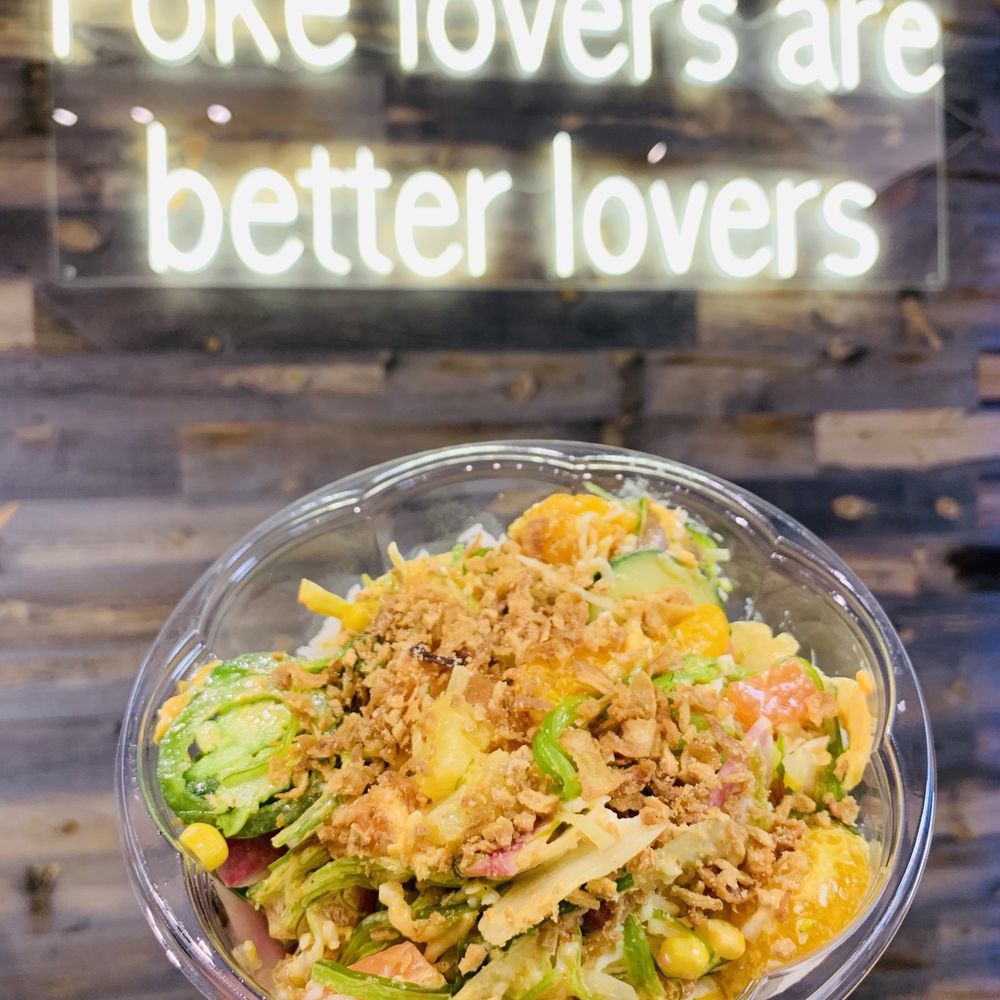 California Poke House - Regular size bowl (3 scoops of fish) - Poke Near Me - Glendale, California