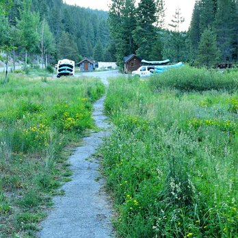 Irie Rafting Company - The Meadow Path between the IRIE office and parking lot. - Rafting/Kayaking Near Me - Truckee, California Irie Rafting Company - The Meadow Path between the IRIE office and parking lot. - Rafting/Kayaking Near Me - Truckee, California