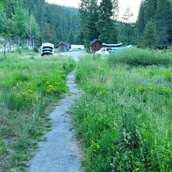 The Meadow Path between the IRIE office and parking lot.