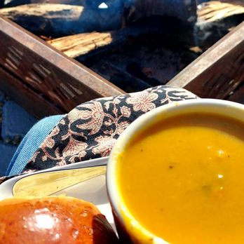 Black Ankle Vineyards - Butternut squash soup and brioche - Wineries Near Me - Mount Airy, Maryland