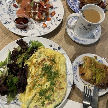 maman - Make your own omelette, guava Belgian waffles and a few pastries - Salad Near Me - South Miami, Florida maman - Make your own omelette, guava Belgian waffles and a few pastries - Salad Near Me - South Miami, Florida