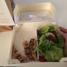 £11.10 for this poor excuse of a salad. What a rip off. £11.10 for this poor excuse of a salad. What a rip off.