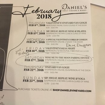 Daniel's Vineyard - Wineries Near Me - McCordsville, Indiana