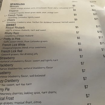 French Lick Winery - Wine Tasting Menu - Wineries Near Me - West Baden Spgs, Indiana French Lick Winery - Wine Tasting Menu - Wineries Near Me - West Baden Spgs, Indiana