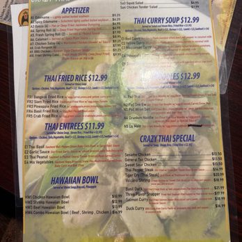 Crazy Thai - Chick'n Boba - Menu - Chicken Wings Near Me - Wichita Falls, Texas Crazy Thai - Chick'n Boba - Menu - Chicken Wings Near Me - Wichita Falls, Texas