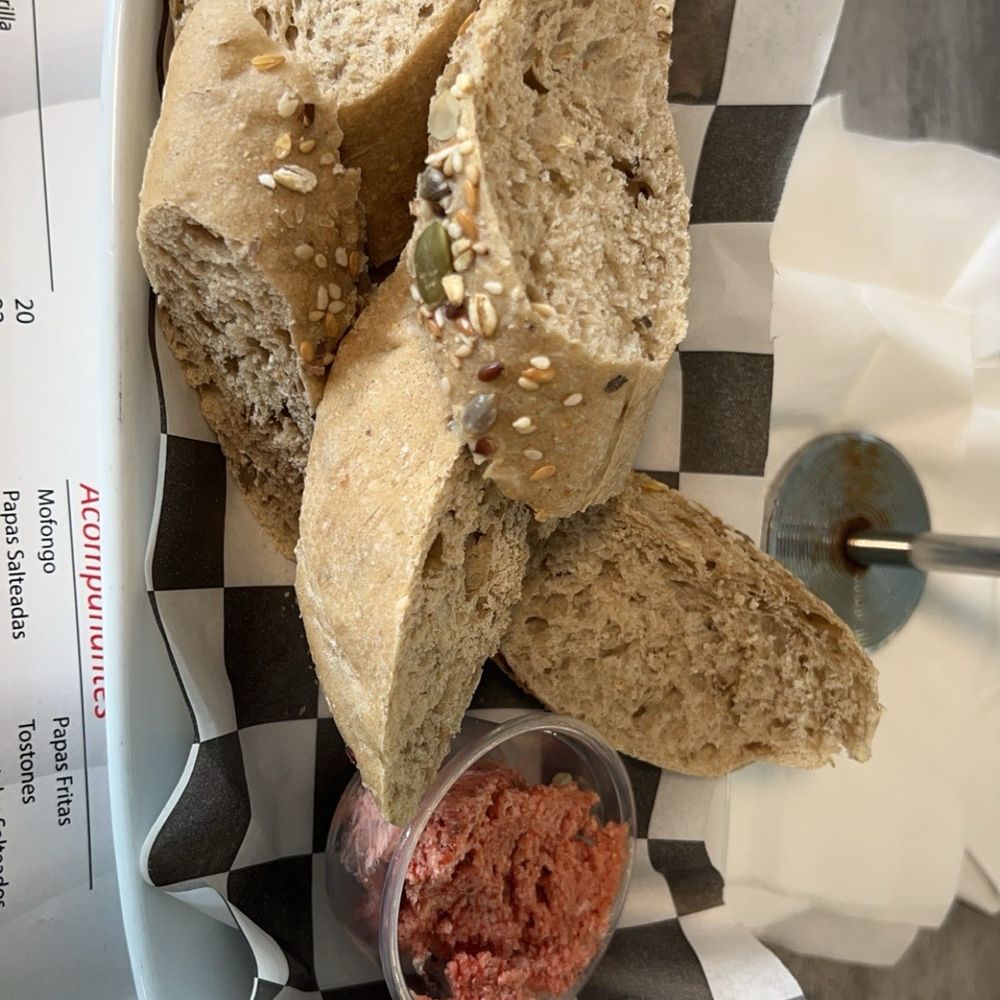 Costa Brava Restaurant - Fresh bread with guava butter - Seafood Near Me - Cabo Rojo, Puerto Rico Costa Brava Restaurant - Fresh bread with guava butter - Seafood Near Me - Cabo Rojo, Puerto Rico