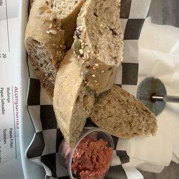Costa Brava Restaurant - Fresh bread with guava butter - Seafood Near Me - Cabo Rojo, Puerto Rico