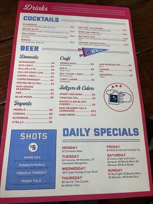 Menu photo 2 All American Pub Charlotte, NC Menu photo 2 All American Pub Charlotte, NC