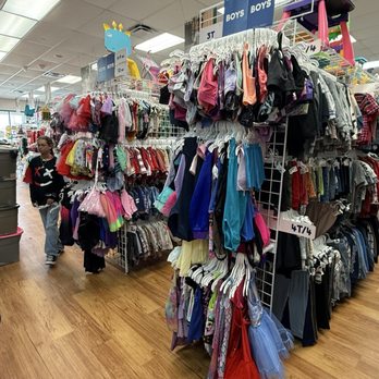 Once Upon A Child - The two full rows of boys clothes - Children's Clothing Near Me - Orlando, Florida