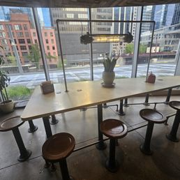 Indoor seating Indoor seating