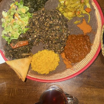 Bahel Ethiopian Restaurant - Veggie Combo - Ethiopian Near Me - Atlanta, Georgia