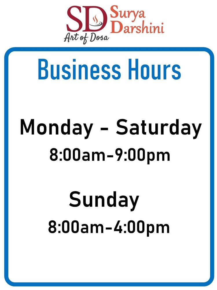 Surya Darshini Dosa Cafe