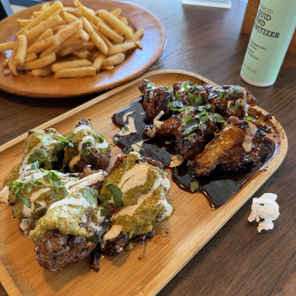 Fuego Restaurant - 10 Chicken Wings & Fries - Peruvian Near Me - South El Monte, California Fuego Restaurant - 10 Chicken Wings & Fries - Peruvian Near Me - South El Monte, California