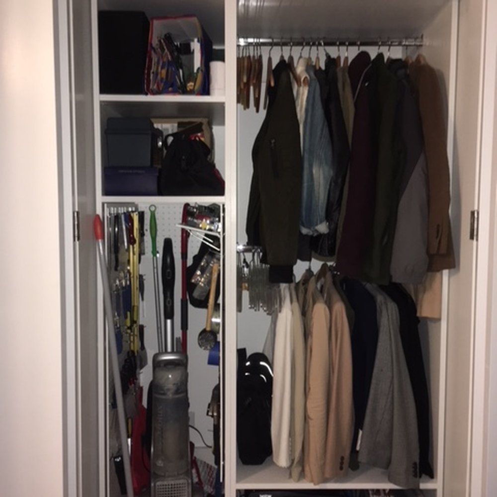 MWW Painting - Den closet (after).  Custom closet organizer - Painters Near Me - Chicago, Illinois
