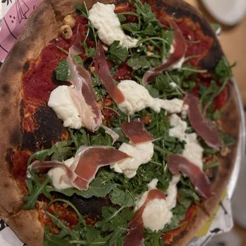 Pitfire Pizza - THE BURRATA with Prosciutto - Pizza Near Me - Costa Mesa, California