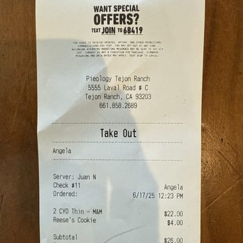 Pieology Pizzeria Tejon Ranch, CA - Pizza Near Me - Arvin, California