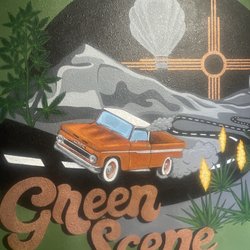 The Green Scene - Store Painting