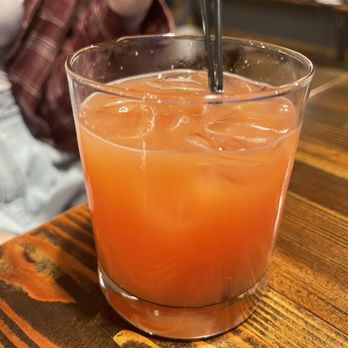 Salt Pub - a glass of orange juice - New American Near Me - Ilwaco, Washington Salt Pub - a glass of orange juice - New American Near Me - Ilwaco, Washington
