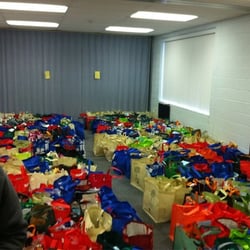 Salvation Army - Made over 400 bag to hand out to families for Thanksgiving!!!