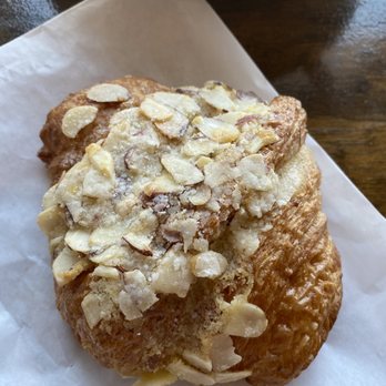 Okaeri Cafe - Almond croissant - Japanese Near Me - Richardson, Texas