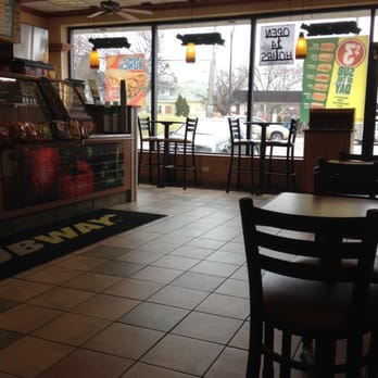 Subway - the inside of a restaurant with tables and chairs - Sandwiches Near Me - Chicago, Illinois