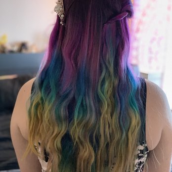 Elyse’s Hair Magic - I love my beautiful rainbow hair!!! - Hair Salons Near Me - Austin, Texas Elyse’s Hair Magic - I love my beautiful rainbow hair!!! - Hair Salons Near Me - Austin, Texas