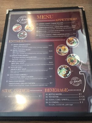 Menu photo 8 D'jakarta Cafe Philadelphia, PA