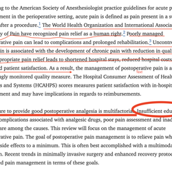 Optum - Talbert Surgical Associates - Read the circled words.