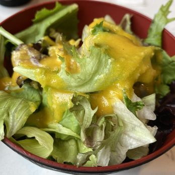 Fish Boon - Salad that came with my Sushi Combo A - Japanese Near Me - Carlsbad, California Fish Boon - Salad that came with my Sushi Combo A - Japanese Near Me - Carlsbad, California