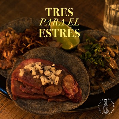 Photo of La Clandestina - Ciudad de México, CDMX, Mexico. tacos of rib eye, portobello and Beef tongue!