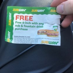 Subway - My coupon not honored? Must not be at Subway