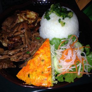 Photo of Thuan Kieu Noodle & Grill - Irvine, CA, United States. 3 meat plate