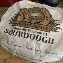 Sourdough Bread - outside of bag Sourdough Bread - outside of bag