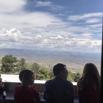 Haunted Hamburger - View from patio - Burgers Near Me - Jerome, Arizona