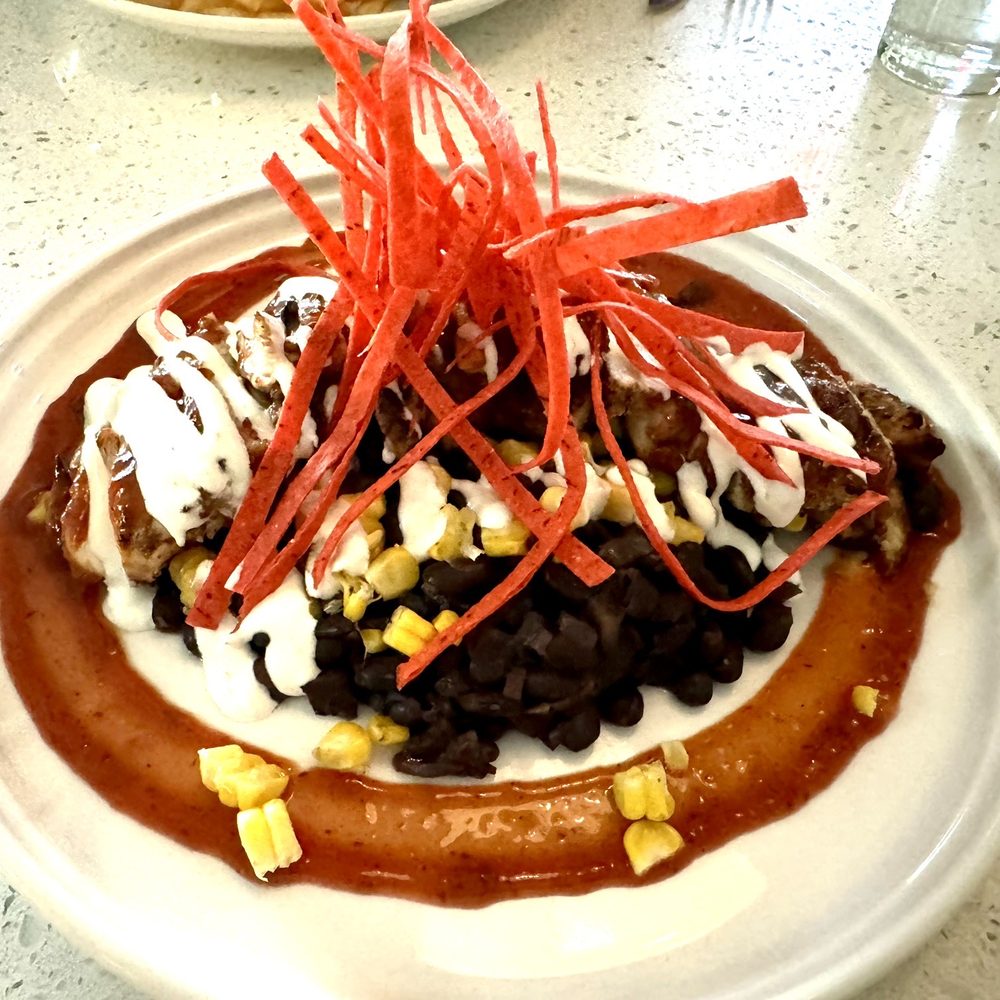 Marfa Texas Kitchen - Thunderbird. It was delicious and pretty big. I took home. - New American Near Me - College Station, Texas Marfa Texas Kitchen - Thunderbird. It was delicious and pretty big. I took home. - New American Near Me - College Station, Texas