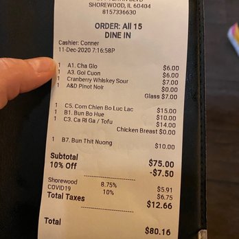 OMG Pho - **Beware The "COVID 19 tax" - Vietnamese Near Me - Shorewood, Illinois OMG Pho - **Beware The "COVID 19 tax" - Vietnamese Near Me - Shorewood, Illinois
